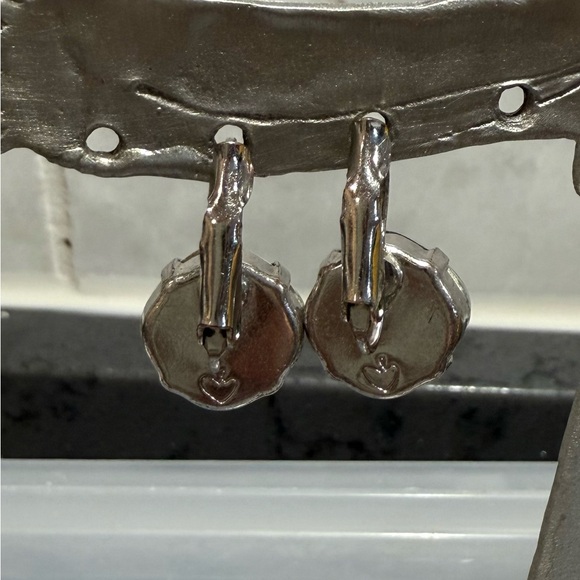 Sabika Classic Crystal Golf Earrings - Picture 2 of 2